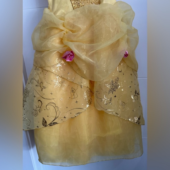 Disney: Girls Princess Belle Dress- Size 7/8 - Picture 12 of 16